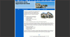 Desktop Screenshot of mountainwestappraisal.com